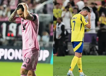 Messi y Cristiano, eliminados el mismo día en sus torneos continentales