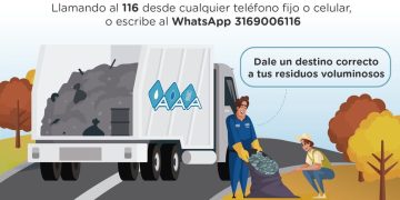 Triple A recuerda que ofrece su servicio de recolección de voluminosos para evitar emergencias