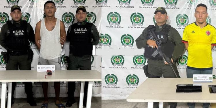 Doble golpe a la extorsión en Barranquilla y su área metropolitana: Dos capturados en operativos del Gaula