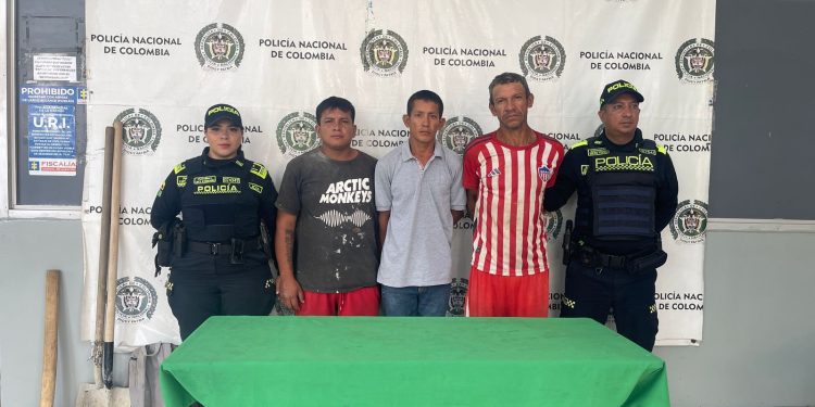 Cuatro personas capturadas por invasión de tierras en sector de Alameda del Río en Barranquilla