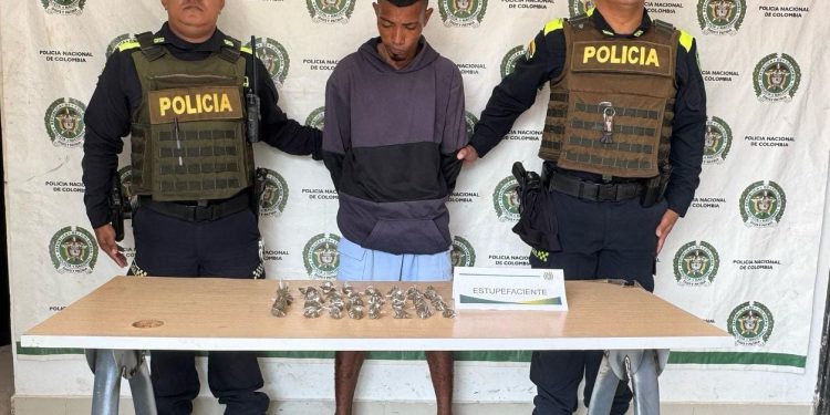 Cayó alias ‘Brayan’, presunto expendedor de drogas en Arjona, Bolívar