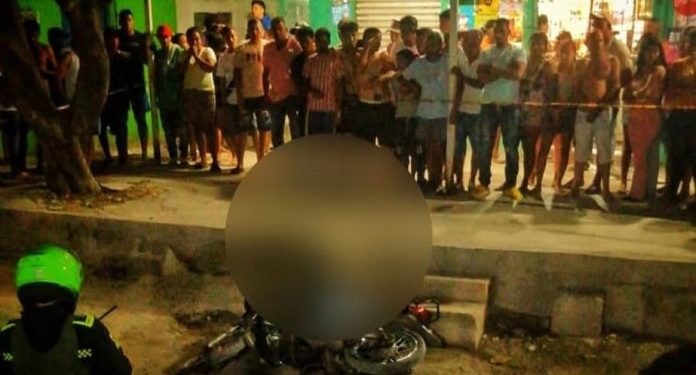 Asesinan a motorizado en el barrio San Vicente, Soledad