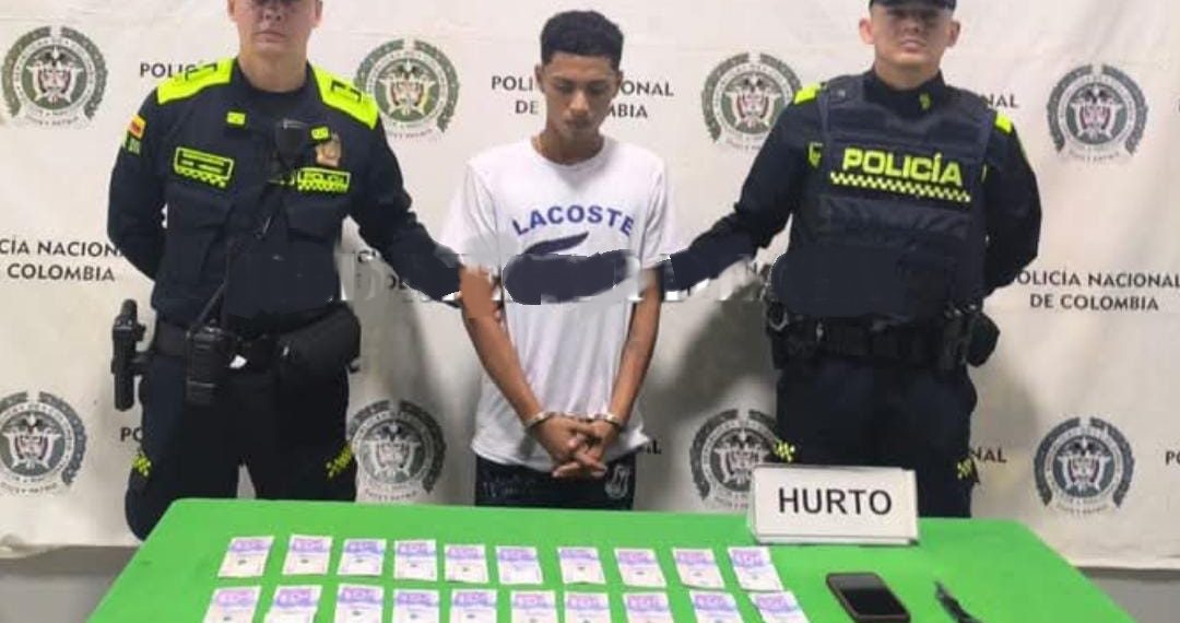 Capturado un adulto y aprehendidos dos menores por hurto calificado en barrio Abajo, Barranquilla