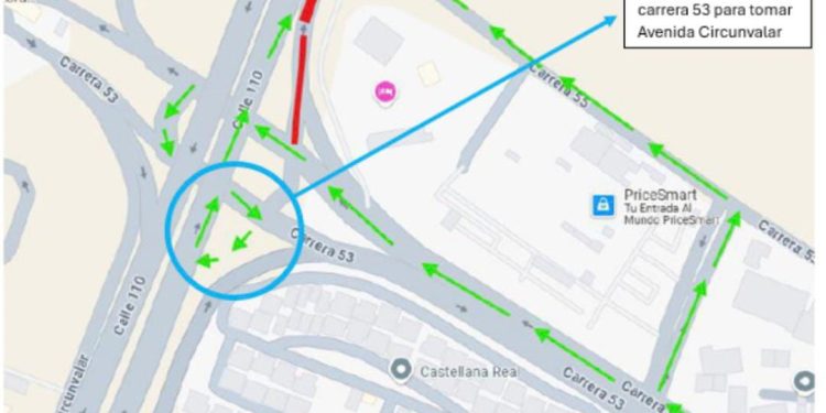 Anuncian cierre vial en la carrera 53 por obras de acueducto en Barranquilla