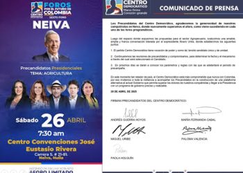 Centro Democrático avanza con fuerza en Neiva: precandidatos reafirman unidad y compromiso con el campo colombiano