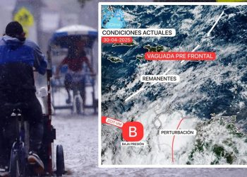 Lluvias fuertes se esperan en la Región Caribe en las próximas horas