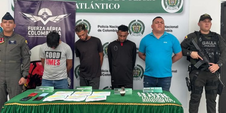 Capturados en Sabanalarga cuatro miembros del Bloque de Resistencia Caribe de ‘Los Costeños’