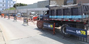 Así avanza la obra de transformación de la calle 72, la nueva avenida Shakira