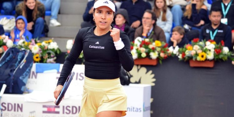 Camila Osorio, a las semifinales del WTA250 de Bogotá