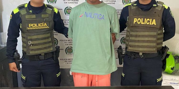 Delincuente atacó con piedra y bate a dos carniceros durante robo en Cartagena