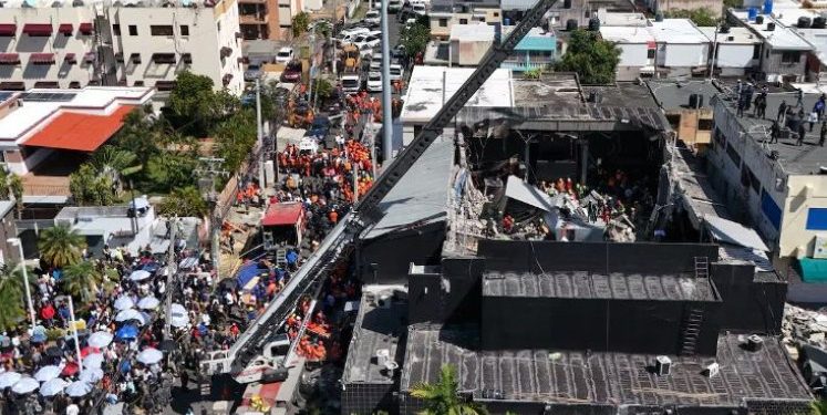 Confirman fallecimiento de colombiana en accidente de discoteca en Santo Domingo
