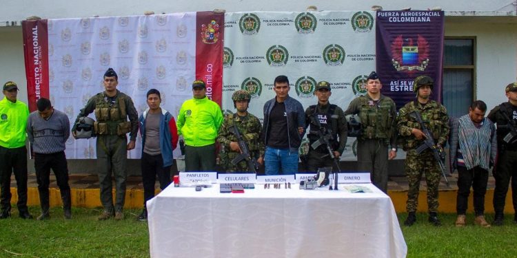 Capturado alias Fabián, cabecilla de disidencias de las Farc, en operación conjunta en Tolima