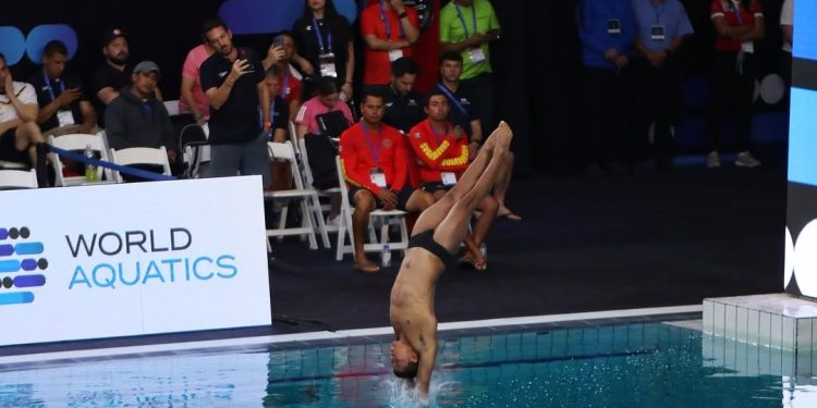 Felipe Uribe avanzó a la final en la segunda parada de la Copa del Mundo de Clavados