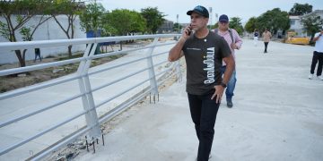 “Terminamos de tapar la segunda fase del Malecón de Rebolo para darle paso a una nueva etapa de este gran proyecto”: alcalde Char