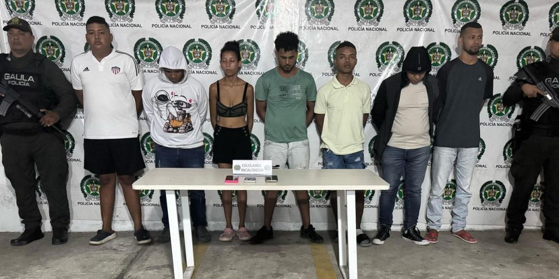 Caen 18 personas por extorsión en Barranquilla, Soledad y Baranoa