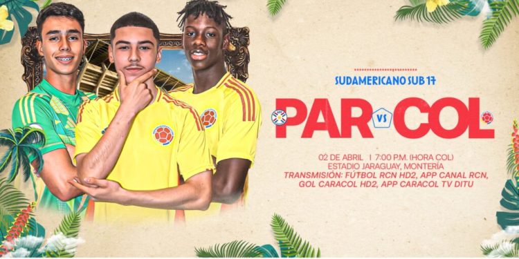 ¡Hoy juega Colombia! La Selección Sub-17 sigue su camino en el CONMEBOL Sub-17 Colombia 2025