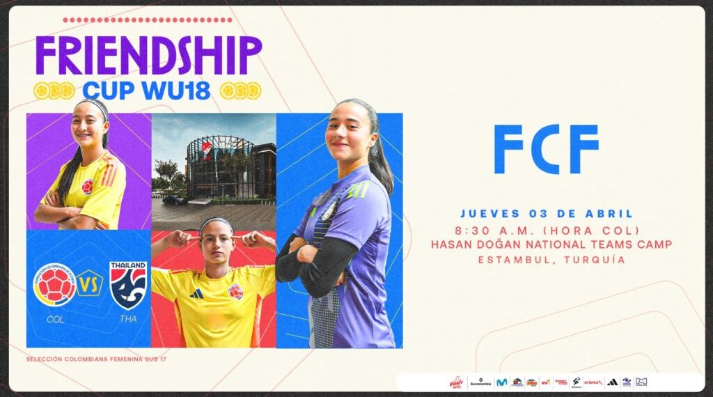Hoy juega la Selección Colombia Femenina Sub-17 en la Friendship Cup WU18 Turquía 2025