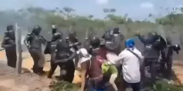 En enfrentamientos terminó protesta de indígenas en San Marcos, Canacol responde