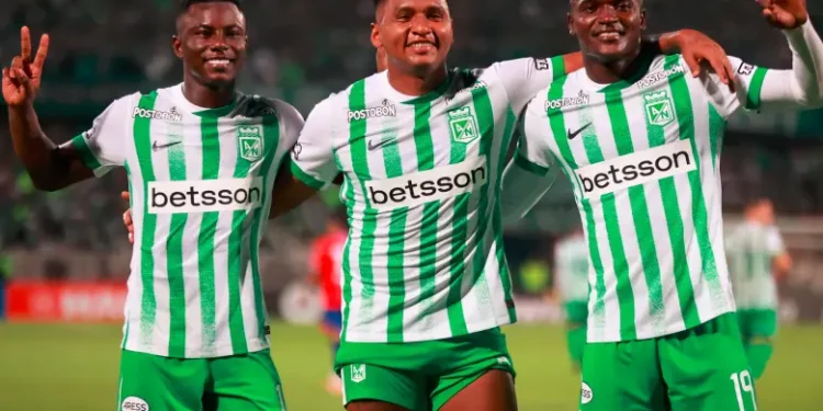 Atlético Nacional debuta con goleada en la Copa Libertadores: 3-0 sobre Nacional de Uruguay