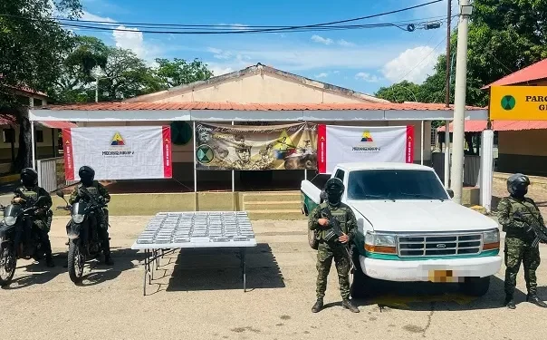 Más de 15.000 millones de pesos en cocaína del ELN fueron incautados por el Ejército Nacional en La Guajira