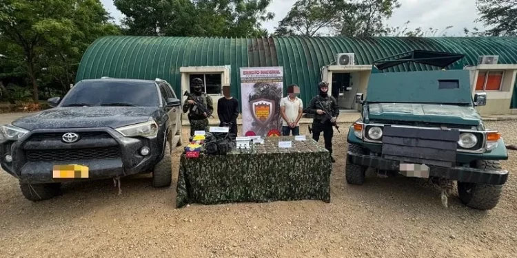 En Tibú, Norte de Santander, fueron capturados dos integrantes del GAO-r E33