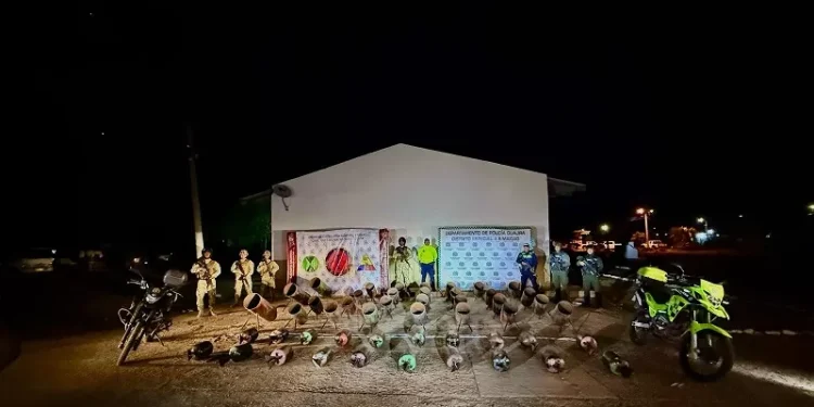 Ejército y Policía Nacional impiden atentado terrorista contra la comunidad y la Fuerza Pública en La Guajira