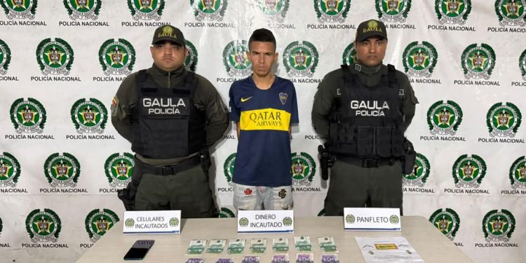 Alias “Gatico”, presunto extorsionista de “Los Costeños”, fue capturado en Barranquilla