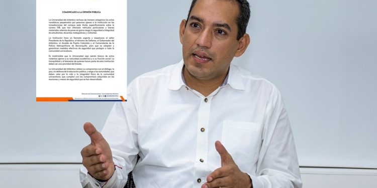 Universidad del Atlántico exige garantías de seguridad tras actos vandálicos en su sede Norte