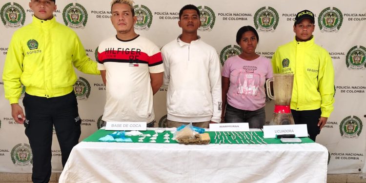 Cae célula de “Los Costeños” en Galapa: tres capturados y droga incautada