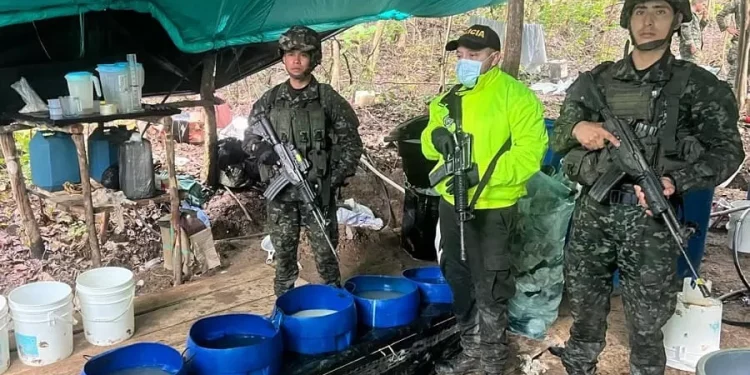 Ejército Nacional halla 280 kilogramos de clorhidrato de cocaína en Cúcuta