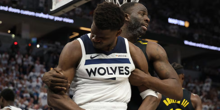 Golden State vence a Timberwolves en el primer juego de semifinales