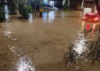 Fuertes lluvias en Itagüí dejan una persona sin vida y varias familias damnificadas