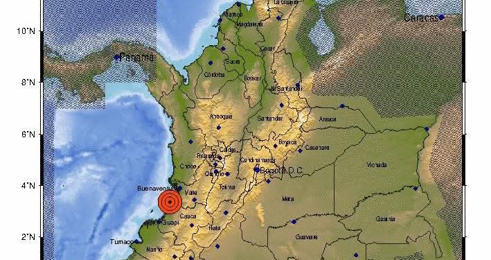 Sismo de magnitud 4.7 sacudió el Pacífico colombiano y generó alerta en zonas costeras