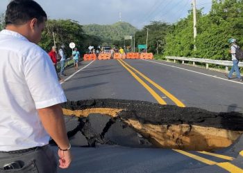 Gobernación del Atlántico inspecciona colapso del puente en Juan de Acosta y avanzan en soluciones para restablecer la Vía al Mar