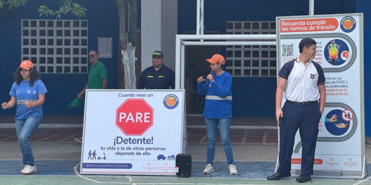Más de 6 mil estudiantes de 15 colegios de Malambo serán formados en seguridad vial
