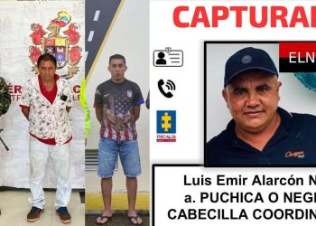 Capturan a seis integrantes del Frente “Domingo Laín Sáenz” del ELN en Arauca