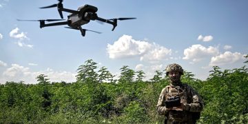 Ataque con drones al Ejército Nacional en Río de Oro, Cesar