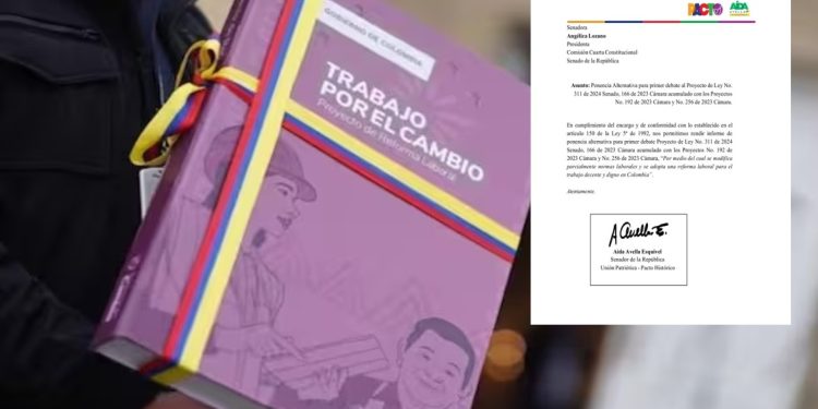 Pacto Histórico presenta ponencia alternativa de la Reforma Laboral en el Senado