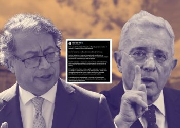 Uribe acusa a Petro de incitar a la violencia con su llamado a la movilización