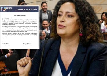 Centro Democrático acusa a Angélica Lozano de poner en riesgo consensos sobre reforma laboral