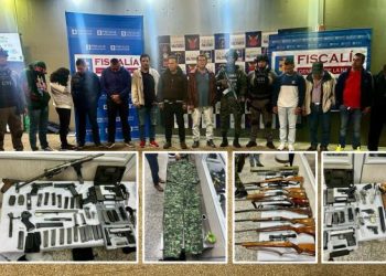Ejército captura a 13 disidentes de las FARC en Bogotá con arsenal y dinero en efectivo