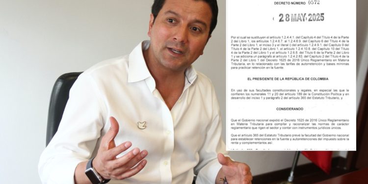 David Luna demandará decreto de retención anticipada: acusa al Gobierno Petro de financiar campaña con reforma disfrazada