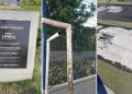 Indignación por el mal estado del parque en el barrio Lipaya: niños juegan entre escombros y peligro
