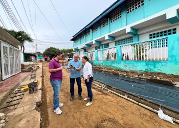 A buen ritmo avanzan obras de mejoramiento vial en el sur de Malambo