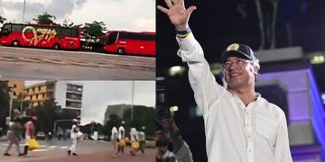 Polémica en Barranquilla por videos que mostrarían transporte de asistentes al cabildo abierto de Petro