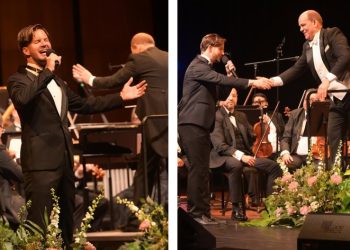 Simón Olano hace historia: primer colombiano en cantar con la Filarmónica Latinoamericana de Houston