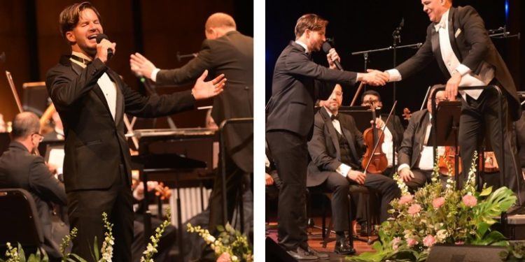 Simón Olano hace historia: primer colombiano en cantar con la Filarmónica Latinoamericana de Houston