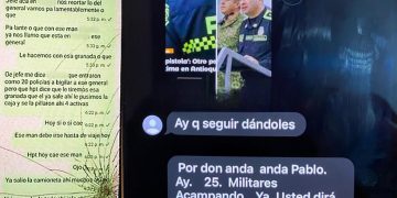 Amenazas contra la cúpula de la Policía Nacional por golpes al narcotráfico