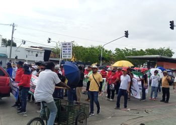 Barranquilla marcha por los derechos laborales en el Día Internacional del Trabajo