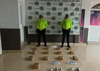 Policía en Bolívar halla marihuana y base de coca abandonada